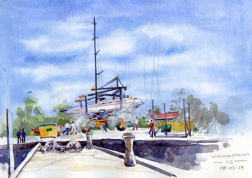 Boat yard Gem Pier