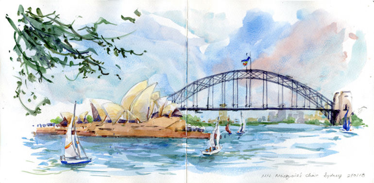 The duo of Sydney Harbour 